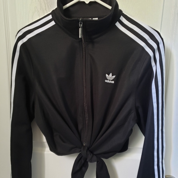 adidas originals knotted track top